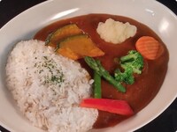 麦飯カレー
