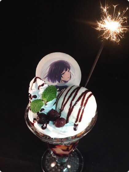 いてぃごぱふぇ様 シーグラスアート『花火.。.:*☆』『花火