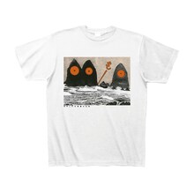 「水木しげる漫画大全集Tシャツ化プロジェクト」で作成できるTシャツのサンプル。