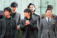 映画「新宿スワンII」完成披露プレミアイベントの様子。