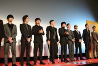 映画「新宿スワンII」完成披露プレミアイベントの様子。