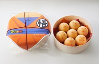 元町 香炉庵（グランスタ）で提供される「ドラゴンボールもなか」。