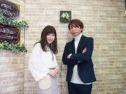 「マンガは世界を救う！」第4回の出演者。左から神田沙也加、諏訪部順一。