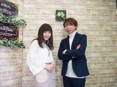 「マンガは世界を救う！」第4回の出演者。左から神田沙也加、諏訪部順一。