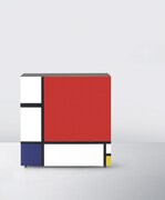 倉俣史朗「Homage to Mondrian #1」（1975年/Cappellini 2009）(c)KURAMATA DESIGN OFFICE, Special Cooperation with Cappellini Point Tokyo_Team Iwakiri Products