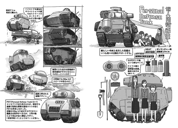 「映像研には手を出すな！」より図解ページ。