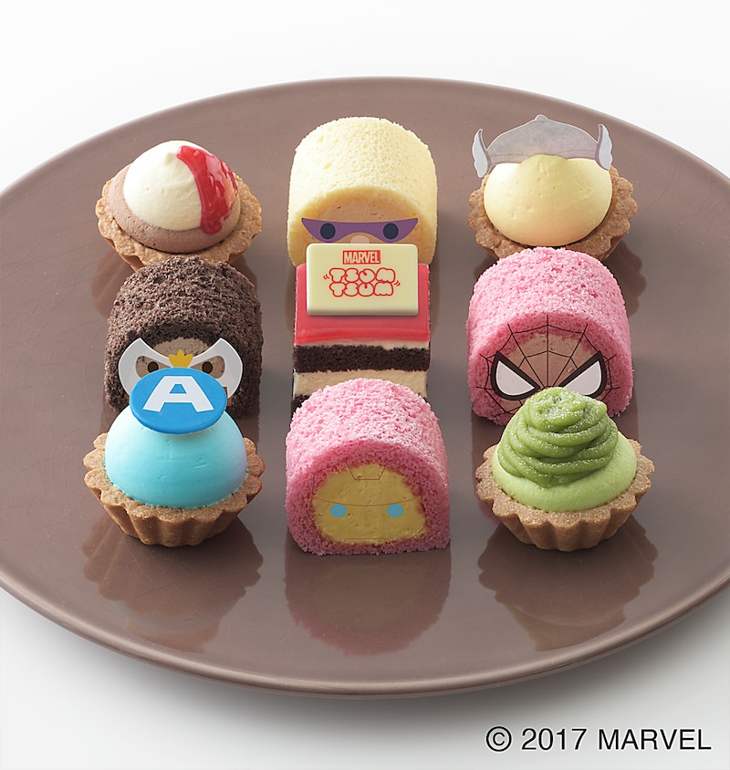 「プチガトー バレンタイン・コレクション（9個入）＜マーベル ツムツム＞」（2268円）