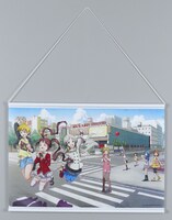 4号連続にて実施されている「アイドルマスター ミリオンライブ！」の応募者全員サービス。画像は4月号にて用意される特製タペストリー。