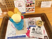 コラボカフェの様子。