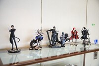 船内には「黒執事」のフィギュアも飾られた。