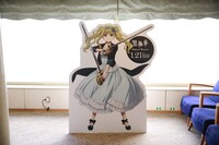 船内に飾られたパネル。