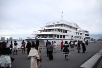 クルージングパーティー「黒執事 CRUISING PARTY ～その執事、出航～」が開催された客船・シンフォニー モデルナ。