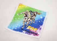 イベント限定グッズのコースター風携帯クリーナー。