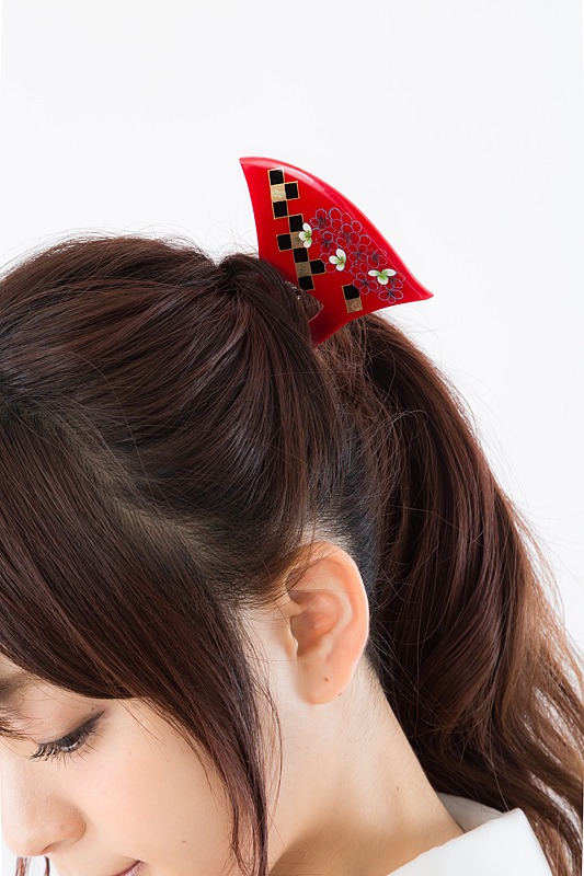 加州清光モデルのかんざし。