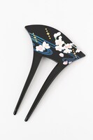 三日月宗近モデルのかんざし。