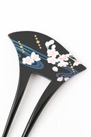 三日月宗近モデルのかんざし。