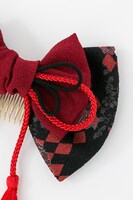 加州清光モデルの髪飾り。