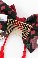 加州清光モデルの髪飾り。