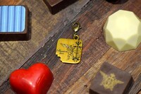 付属のチョコ型チャーム。