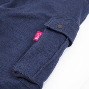 「ハイスコアガール」とMHzのアパレルライン・G1000とのコラボによる「コマンドサルエル（ボトムス）」。