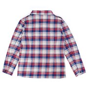 「ハイスコアガール」とMHzのアパレルライン・G1000とのコラボによる「アーケードスティックシャツ（マルチ）」。