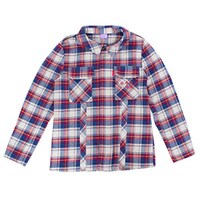 「ハイスコアガール」とMHzのアパレルライン・G1000とのコラボによる「アーケードスティックシャツ（マルチ）」。