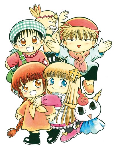 「魔法陣グルグル」アニメ化決定イラスト (c)Hiroyuki Eto/SQUARE ENIX