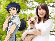 「ダイナミックフォト機能」を活用した合成写真。