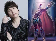 左から置鮎龍太郎、デッドクロス殿下のイラスト。