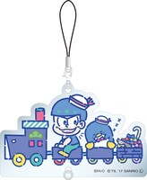 アクリルキーホルダー（カラ松×タキシードサム）