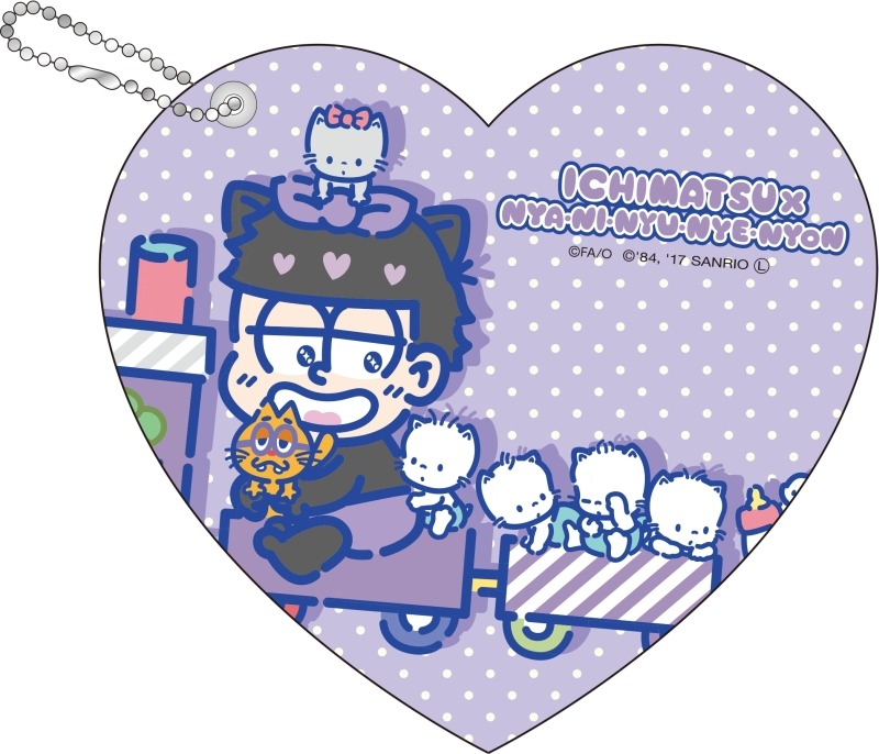 ハートパスケース（一松×ニャニィニュニェニョン）