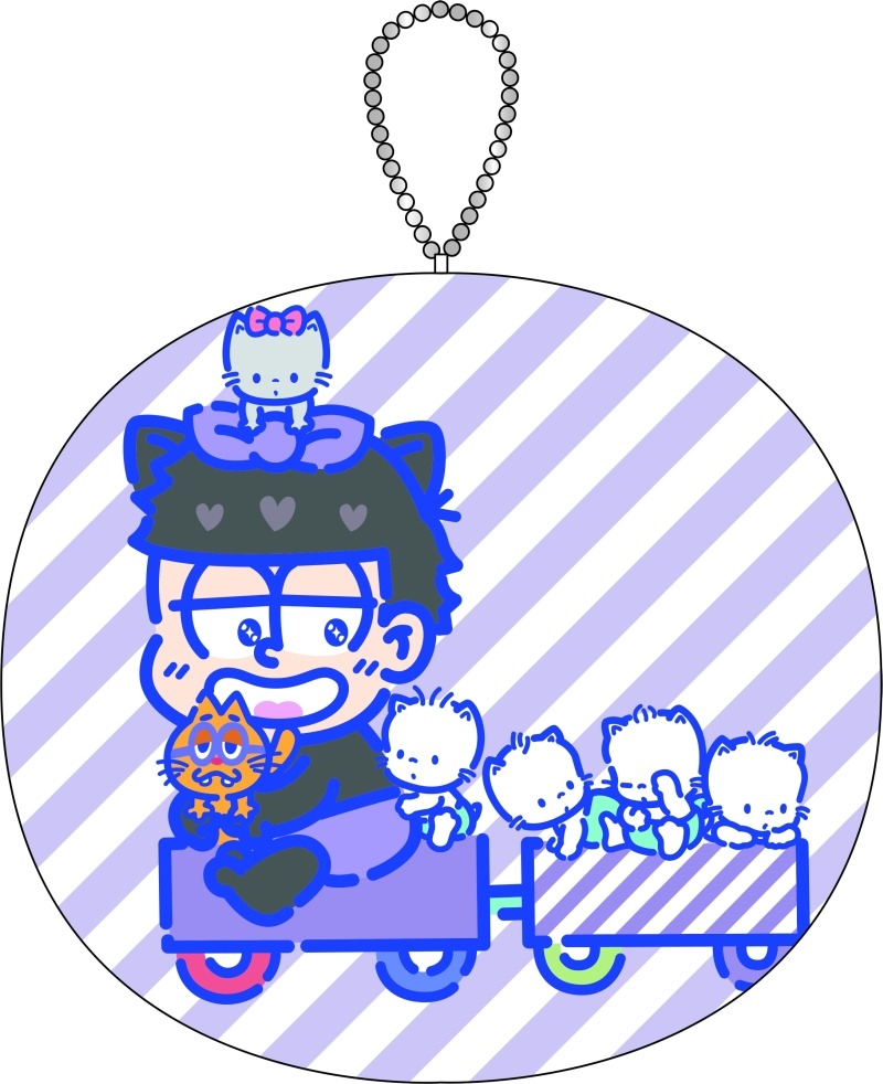 ミニクッション（チョロ松×けろけろけろっぴ）