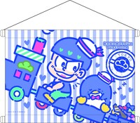 ミニタペストリー（カラ松×タキシードサム）