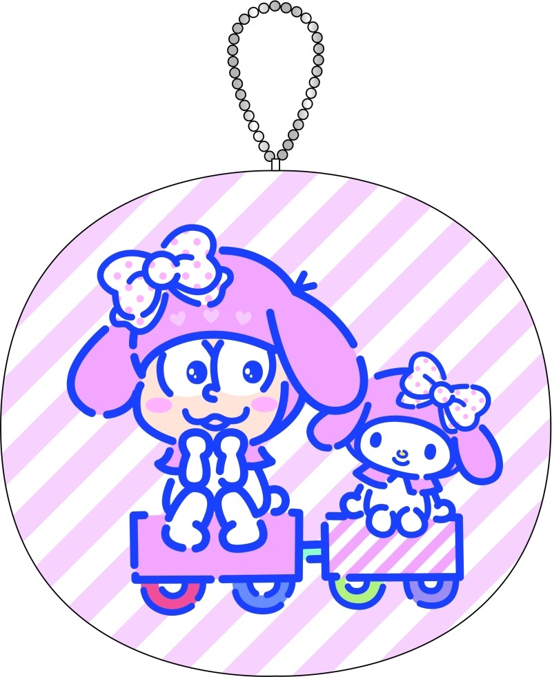 ミニクッション（トド松×マイメロディ）