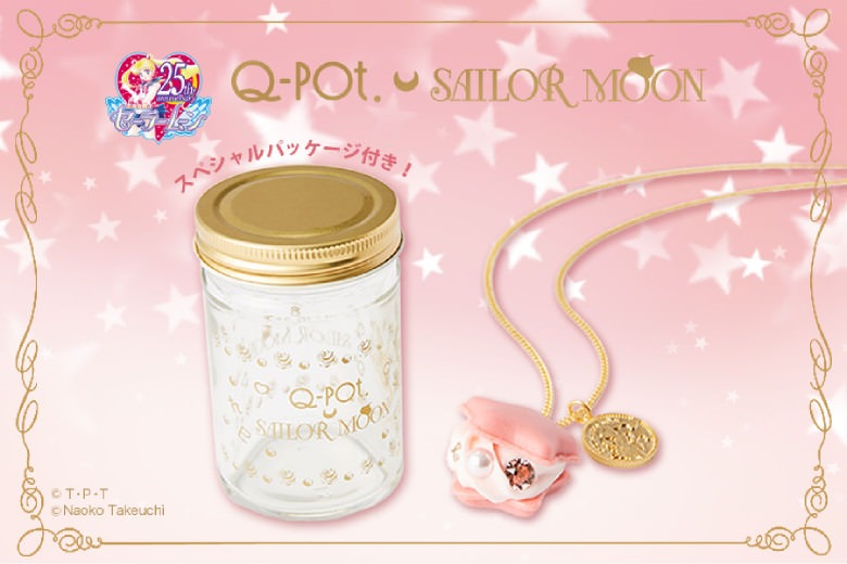 Q-pot.との周年記念グッズ。