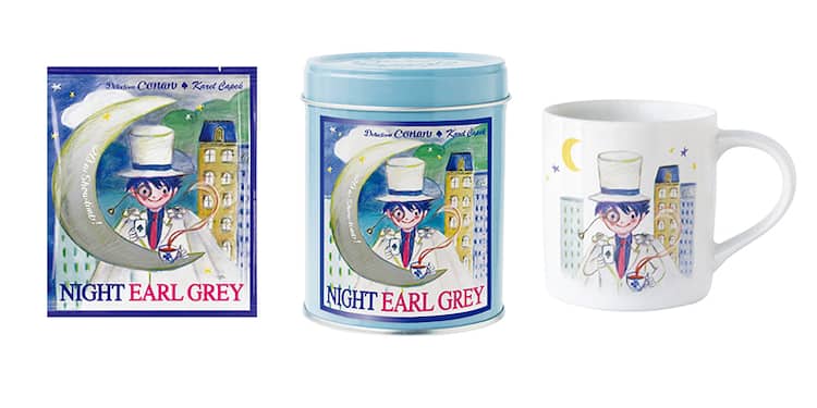 名探偵コナン」怪盗キッドをイメージしたカレルチャペックの紅茶、マグ 