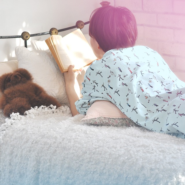 「ゆったりワンピース」の着用イメージ。