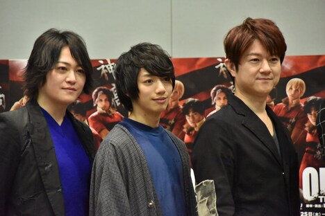 制作発表の様子。