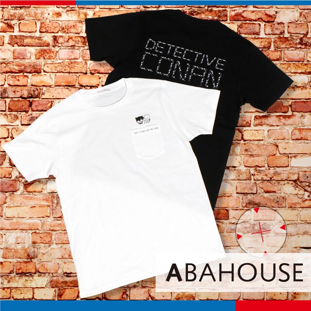 ルミネマン渋谷内のABAHOUSEにて販売されるコラボTシャツ。