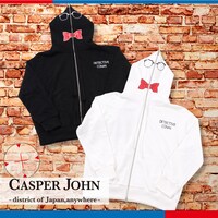 ルミネマン渋谷内のCASPER JOHNにて販売される「名探偵コナンフードプリントパーカー」。