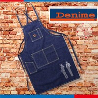 ルミネマン渋谷内のDenimeにて販売されるデニムエプロン。