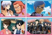 「男と女で世界は回る 性転換ルーレット」で景品としてもらえるステッカー。