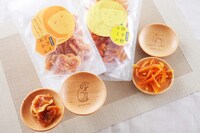 「恩田家ドライみかんとオリジナル豆皿」
