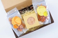 「恩田家ドライみかんとオリジナル豆皿」