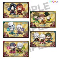 「アイドリッシュセブン」関連商品を2点購入するごとに1枚プレゼントされる、オリジナルのステッカー。