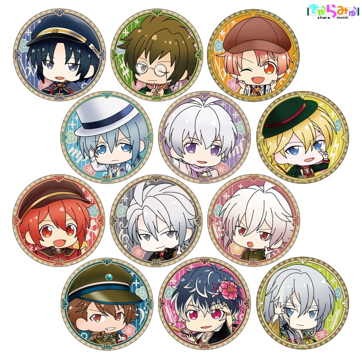 「きゃらみゅ（第3弾 ver）トレーディング和紙缶バッジ」