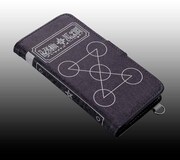 「金色のガッシュベル!!魔本スマホケース」の「ブラゴVer.」。