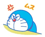 「ドラえもん うごく敬語スタンプ」より。