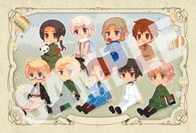 日丸屋秀和が描き下ろした特典ポストカードのイラスト。