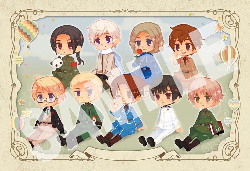 日丸屋秀和が描き下ろした特典ポストカードのイラスト。